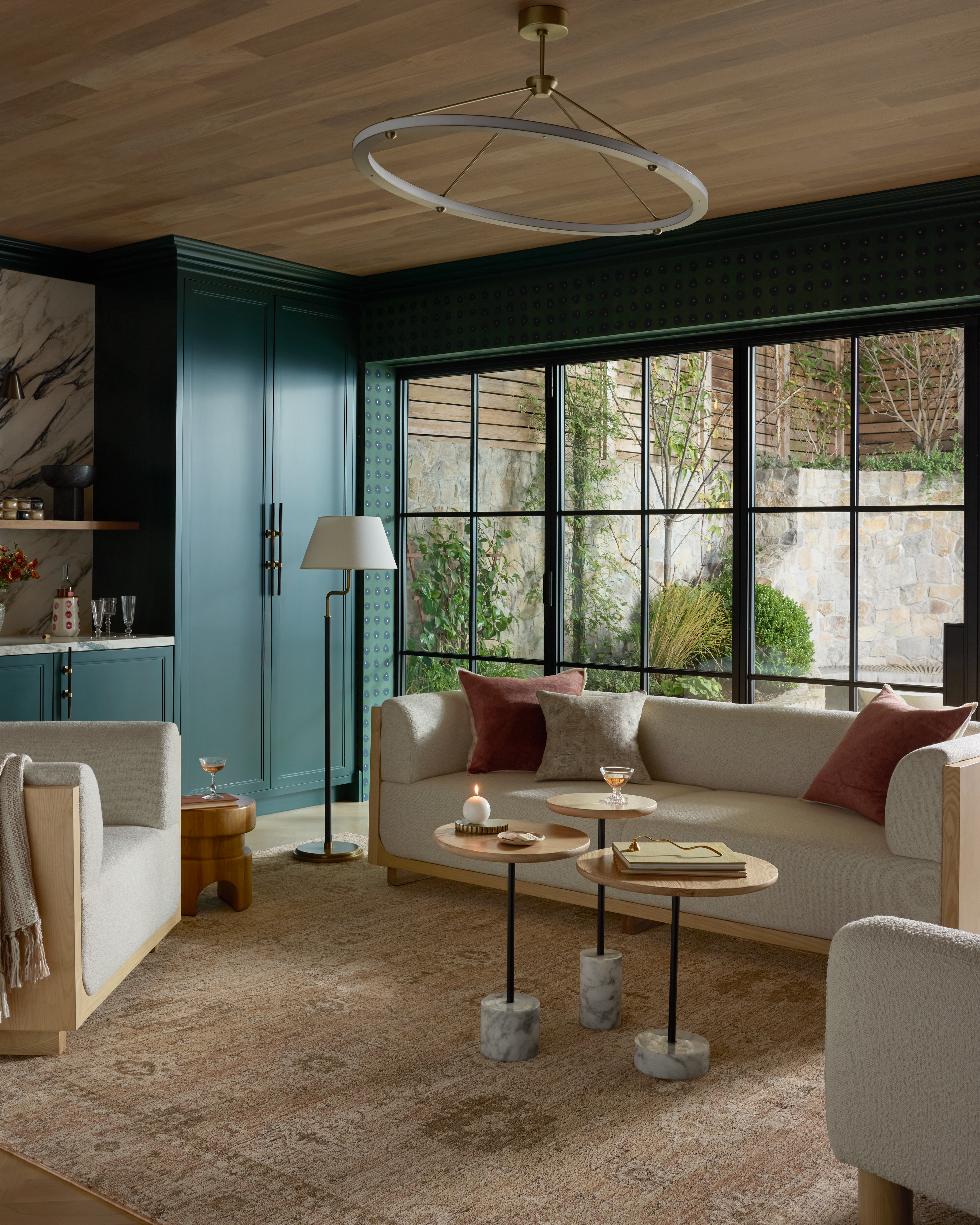 Morison Leather Wrapped Floor Lamp | Joon Loloi