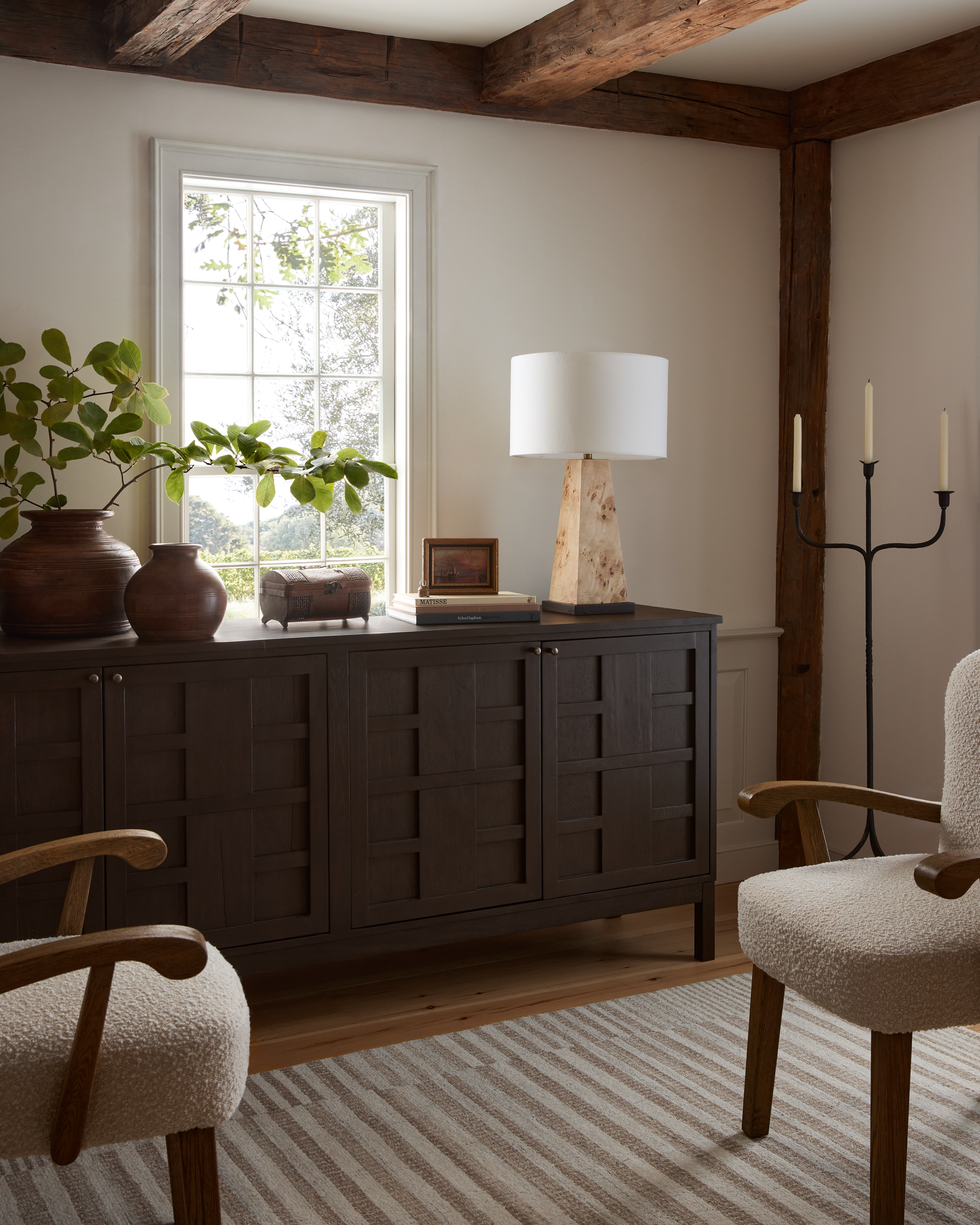 Orana Burl Wood Table Lamp | Joon Loloi