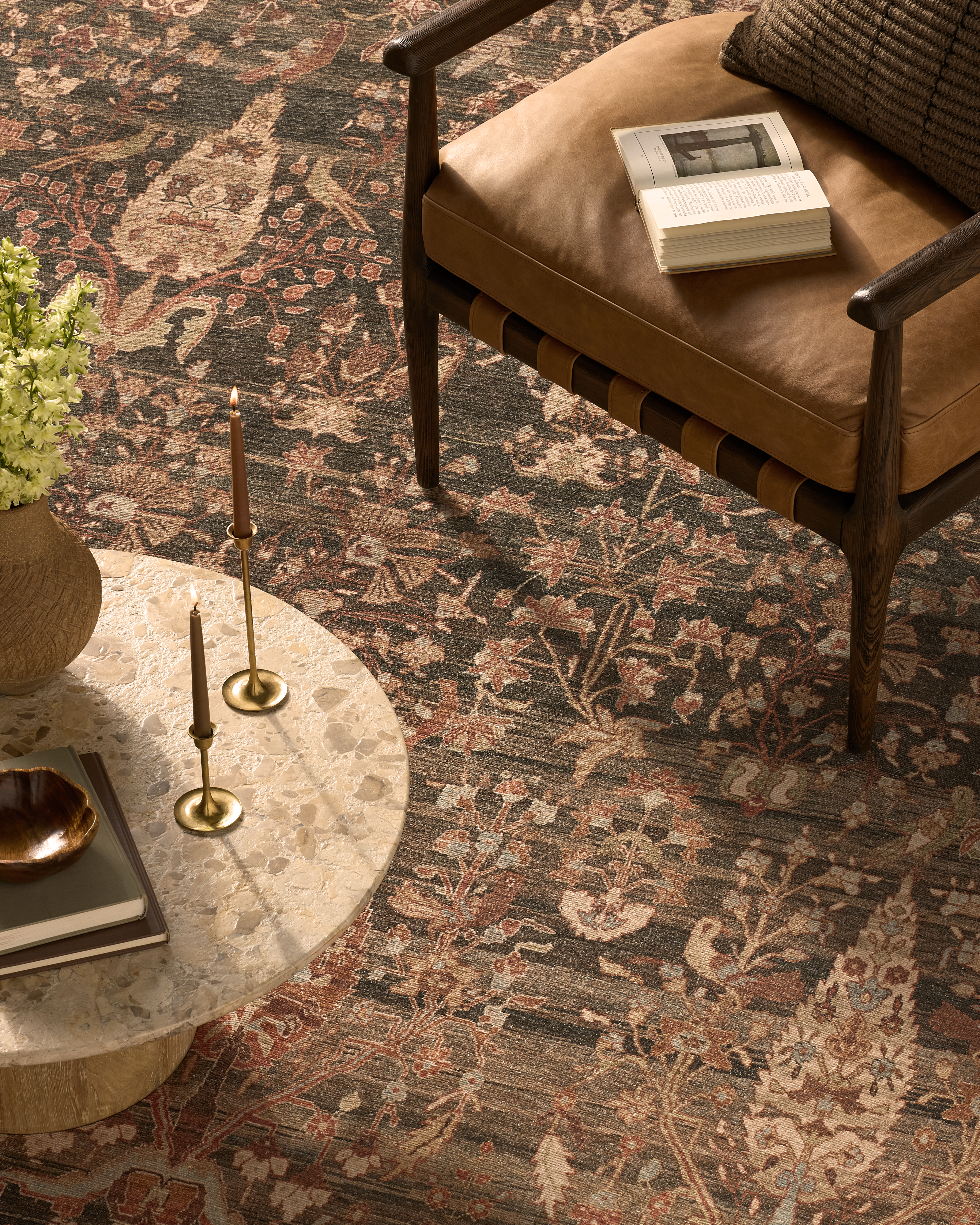 ラペラシート Cool_Light_Reseda_Printed_Rug_