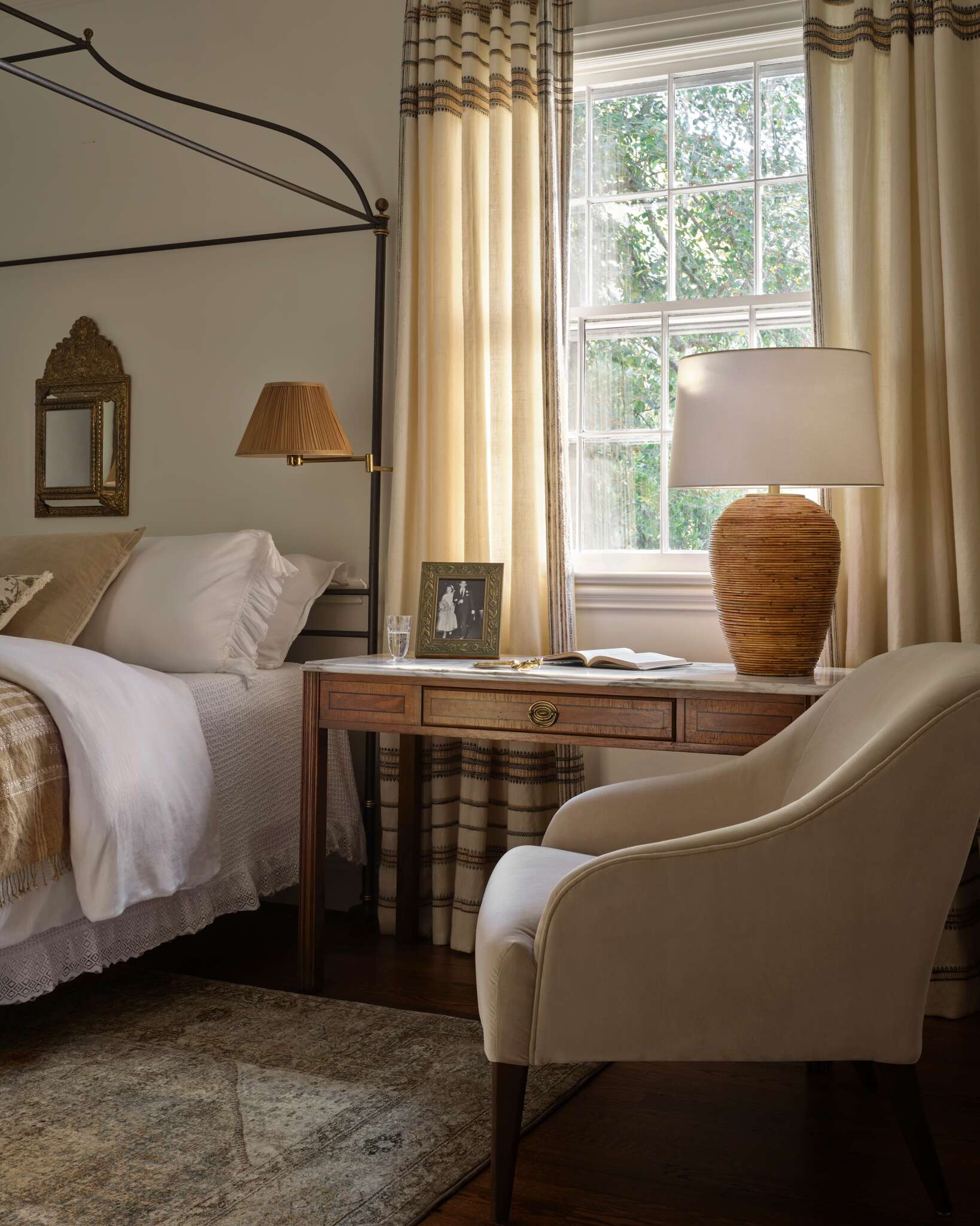 Baptiste Rattan Table Lamp | Joon Loloi